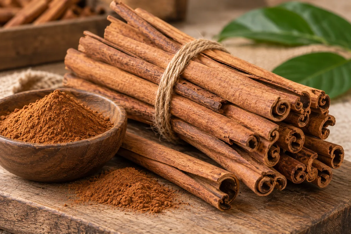 Indonesian cinnamon sticks