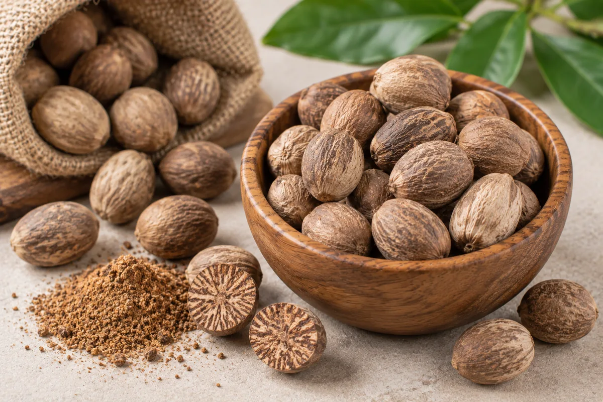 Indonesian nutmeg